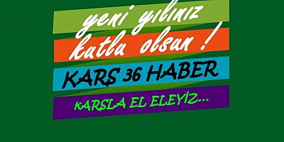 YENİ YILINIZ KUTLU OLSUN!