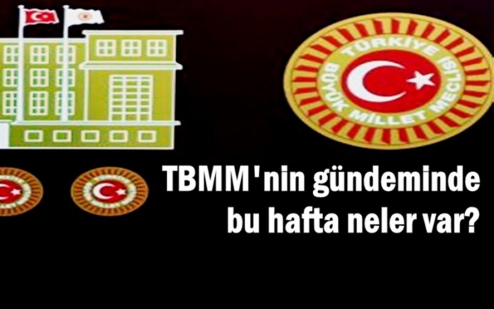 TBMM'nin gündeminde bu hafta neler var?