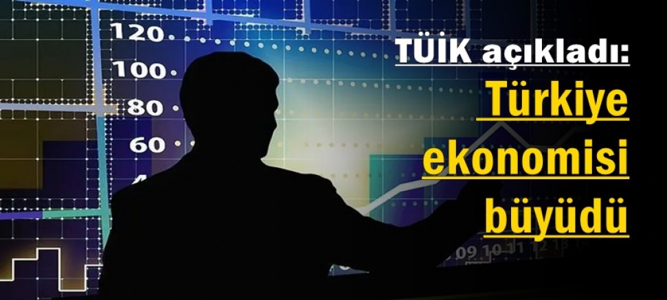 TÜİK açıkladı: Türkiye ekonomisi büyüdü
