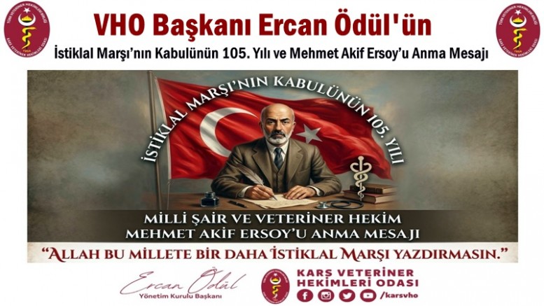 VHO Başkanı Ercan Ödül'ün Mesajı