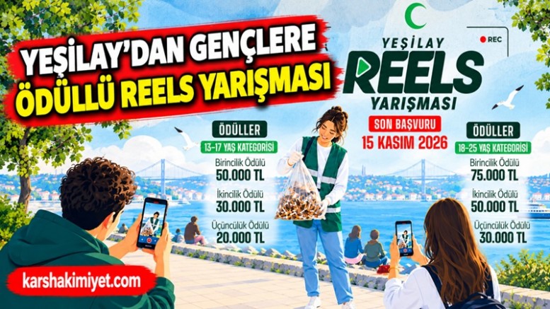 Yeşilay’dan Gençlere Ödüllü Reels Yarışması
